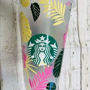 Magical Monstera Venti Starbucks Cold Cup